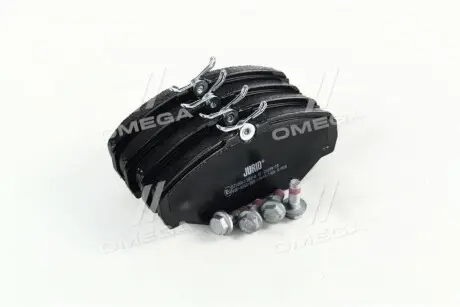 Тормозные колодки fiat ducato передние Jurid 573058J