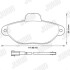 Колодки тормозные дисковые FIAT Panda 03- Jurid 573267J (фото 2)