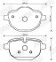 Гальмівні колодки задні BMW 5-Series/Buick Lesabre 3.8 Jurid 573352JC (фото 2)