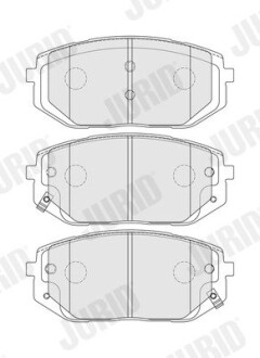 Гальмівні колодки Jurid 574203J