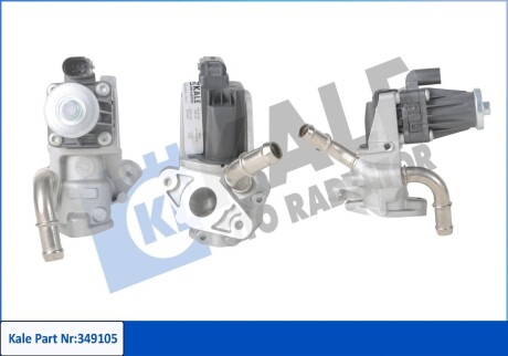 KALE FORD Клапан EGR Transit 2.2/2.4TDCi 06- KALE OTO RADYATOR 349105