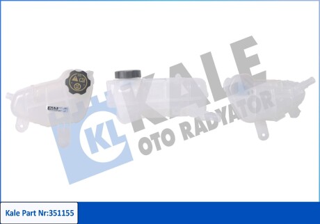 KALE CHEVROLET Расширительный бачок Aveo 11- KALE OTO RADYATOR 351155 (фото 1)