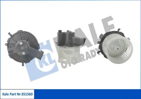 KALE FIAT Вентилятор салона 500,Panda KALE OTO RADYATOR 351560