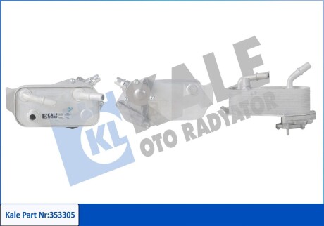 KALE BMW Масляный радиатор 1 E81/87,3 E90,X1 E84 KALE OTO RADYATOR 353305