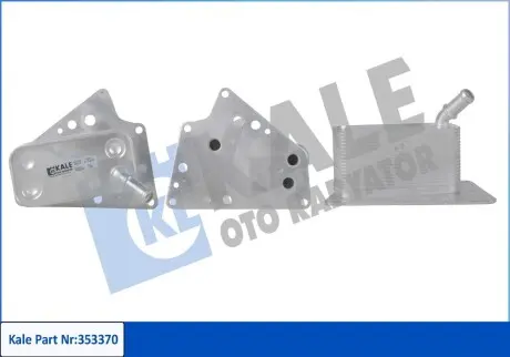KALE OPEL Масляный радиатор Astra H,Signum,Vectra C,Zafira,Cadillac,Fiat Croma 1.9d 05- KALE OTO RADYATOR 353370