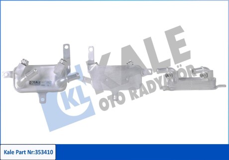 KALE OPEL Масляный радиатор Corsa D 1.4 06- KALE OTO RADYATOR 353410