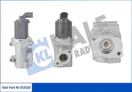 KALE OPEL Клапан EGR Astra H,Signum,Vectra C,Fiat,Suzuki SX4,Alfa Romeo 159 1.9CDTI KALE OTO RADYATOR 353520