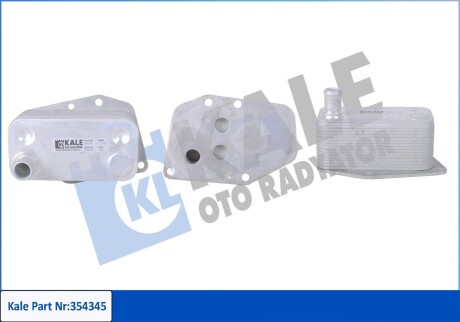 KALE BMW Масляный радиатор 1 E87,3 E46/90,5 E60,X3 E83 2.0d KALE OTO RADYATOR 354345