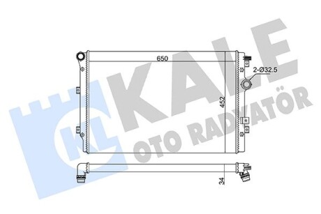 KALE KALE OTO RADYATOR 363095