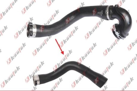 OPEL Патрубок интеркулера INSIGNIA A (G09) 2.0 Biturbo CDTI 0 08-11 Kautek OP-TH001