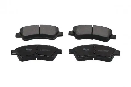 Тормозные колодки передние Citroen C2/C4 04-/C3 09-/Berlingo/Peugeot 206/307 96-/207 06-/208 12- KAVO PARTS KBP-10007