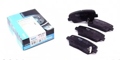 Колодки тормозные задние santa fe/sorento 09- KAVO PARTS KBP-3034