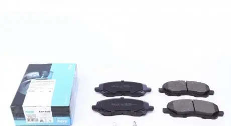 Колодки тормозные передние lancer/ outlander 03- KAVO PARTS KBP-5516