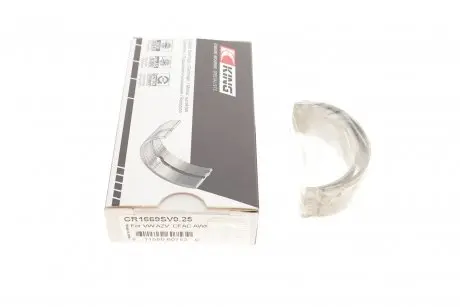 Вкладиші шатунні VW Caddy III/IV/Crafter/T5/T6 2.0/2.5 TDI 05- (+0.25) King CR1669SV0.25