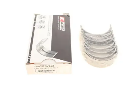 Подшипник скольжения PL (+0,25мм) King CR4637SV 0,25