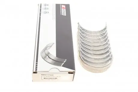 Вкладыши коренные комплект mb om601, m102 m102/om601 King MB5117AM