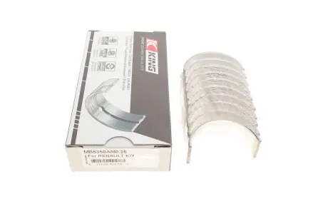 Вкладыши коренные комплект RENAULT Clio,Megane 1,6 95-03 King MB5350AM025