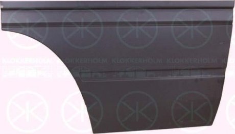 Накладка переднього бамперу KLOKKERHOLM 3546123 (фото 1)