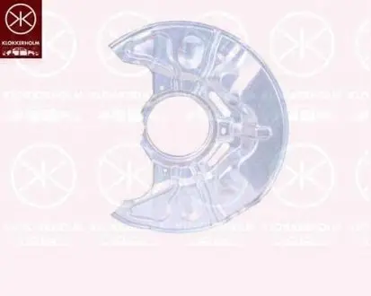 Захист гальмівного диска передній лівий KLOKKERHOLM 8161 377