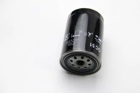 Фильтр масляный двигателя VW GOLF, TRANSPORTER III 80-97, AUDI, 100, A6 94-97 KNECHT OC51OF