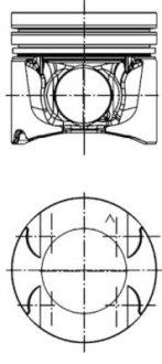 Поршень 2.0 dCi (84.50mm/+0.50) KOLBENSCHMIDT 40262620