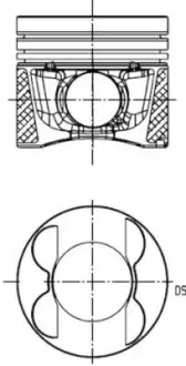 Поршень 0.25 KOLBENSCHMIDT 40 809 610