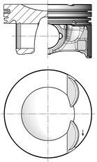 Поршень KOLBENSCHMIDT 41 533 620