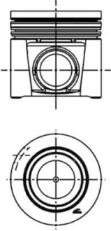 Поршень двигуна FIAT Multijet 2,3 D 88,60 KOLBENSCHMIDT 41707620 (фото 1)