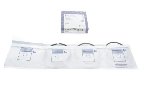 Кольца поршневые (к-кт 3 шт), 1.9 d -03 0.5мм KOLBENSCHMIDT 80 00037 1 0 050