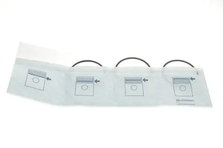 Комплект колец на поршень KOLBENSCHMIDT 800036110000