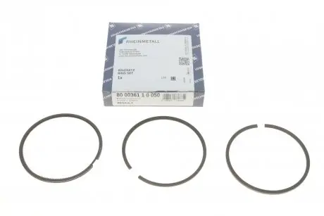 Поршневые кольца 1.9dCi (80.50mm/+0.5) (2.5-2-3) KOLBENSCHMIDT 800036110050