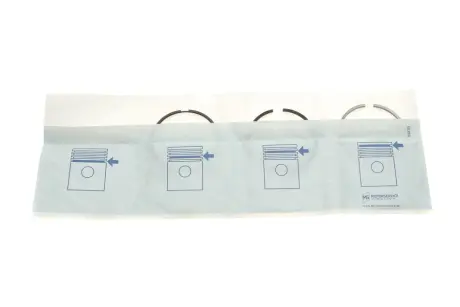 Кольца поршневые на 1 цилиндр citroen/ford/peugeot berlingo,partner,c-max,focus,xsara KOLBENSCHMIDT 800054910000