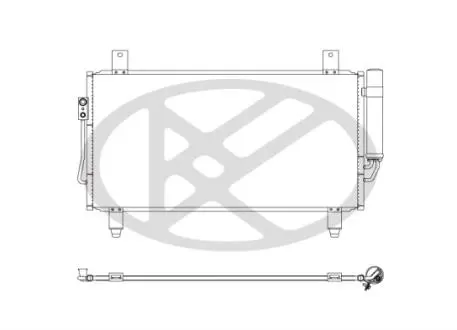 Радіатор кондиціонера KOYORAD CD030755