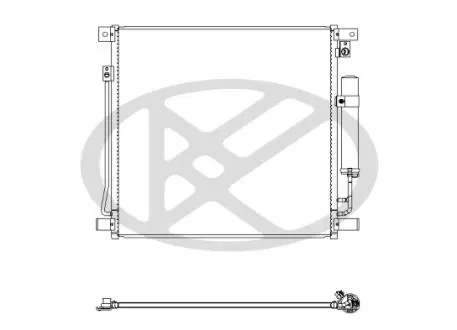 Радіатор кондиціонера KOYORAD CD031057