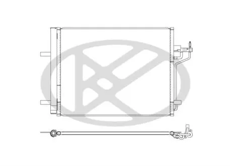 Радиатор кондиционера KOYORAD CD320702