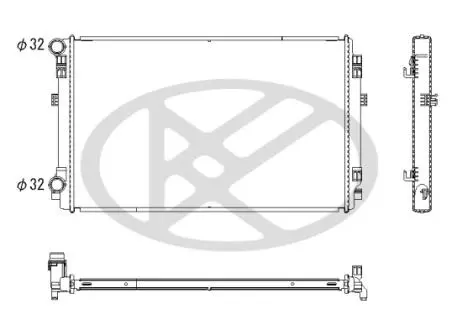 Радиатор KOYORAD PL453116