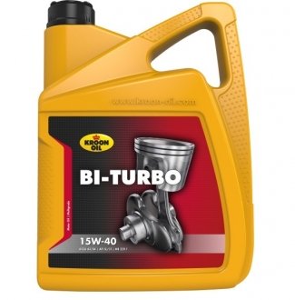 Масло моторное Bi-turbo 15w-40 (5л) KROON OIL 00328