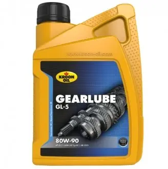 Масло трансмиссионное Gearlube GL-5 80w-90 1л KROON OIL 01206