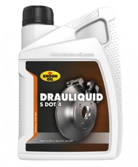 Рідина гальмівна Drauliquid-s DOT 4 (1л) KROON OIL 04206