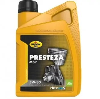 Масло моторное Presteza MSP 5W-30 (1л) KROON OIL 33228