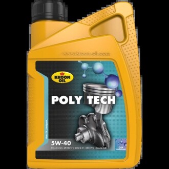 Масло моторное poly tech 5w-40 1л KROON OIL 36139