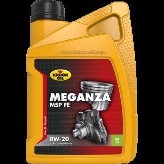 Масло моторное Meganza MSP FE 0W-20 1л KROON OIL 36786