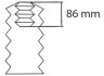 Пилозахисний комплект амортизатора KYB 910260 (фото 2)