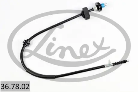 Трос ручника (L) Land Rover Range Rover 02-12 (L=815/710mm) LINEX 36.78.02