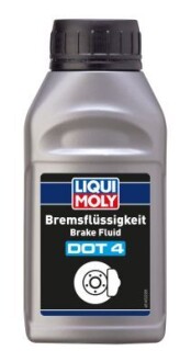 LM 0,25л BREMS-FLUSSIGKEIT DOT-4 гальмівна рідина LIQUI MOLY 21155 (фото 1)