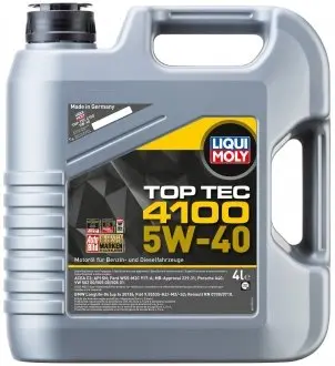 Масло моторное Top Tec 4100 5W-40 (4л) LIQUI MOLY 7547