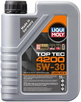 Олива моторна Top Tec 4200 5W-30 (1л) LIQUI MOLY 7660