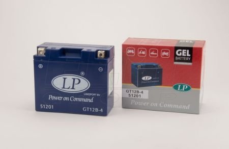 Мотоакумулятор lp gel LP BATTERY GT12B-4