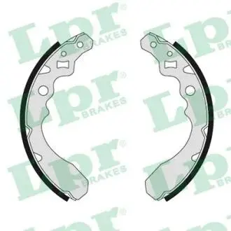 Колодки тормозные барабанные LPR 05650