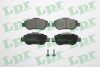 Колодки тормозные передние fiat panda 03-12 LPR 05P1240 (фото 1)